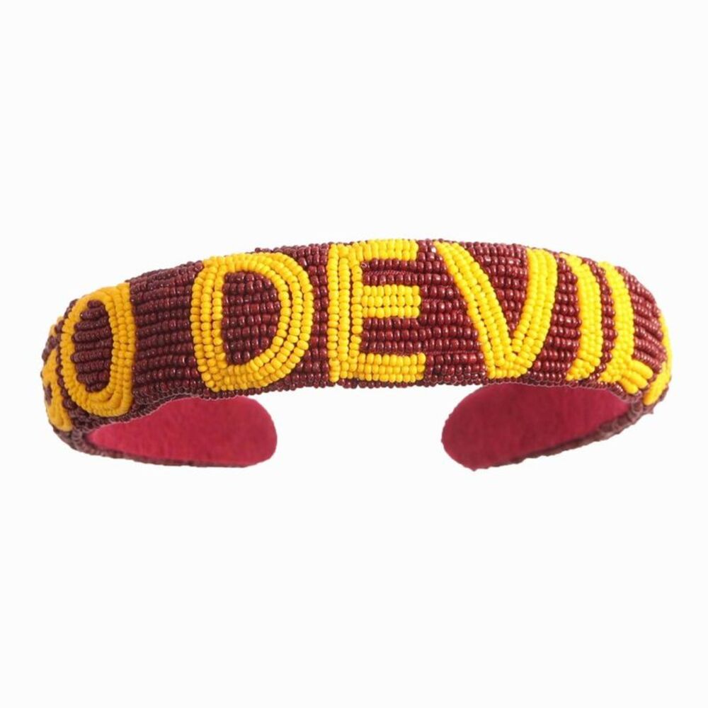 NCAA Arizona State Sun Devils Beaded Headband